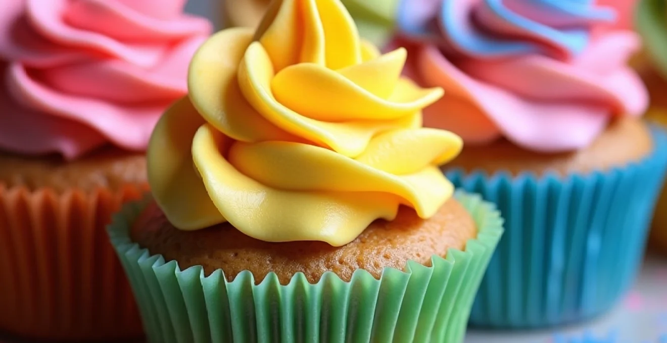 cupcake coloré