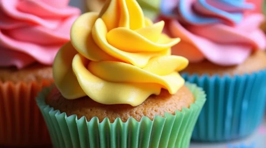 cupcake coloré