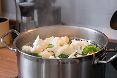Cuisson a la vapeur